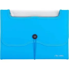 teczka-harmonijkowa-z-gumka-13-przegrodek-okno-pvc-rio-niebieska-38128-blue