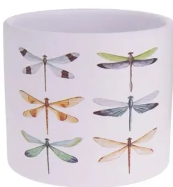 doniczka-ceramiczna-biala-ze-zdobieniem-wazki-12x105cm