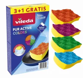 zmywak-vileda-pur-active-colors-4-szt