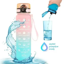 butelka-na-wode-z-miarka-1l-ombre-roz-z-mieta-bd14