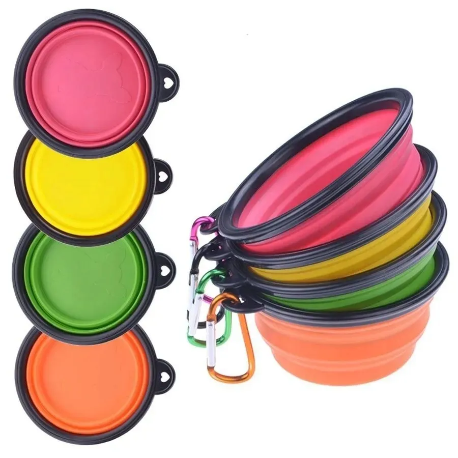 miska-podrozna-dla-psa-zolta-stan-nowy