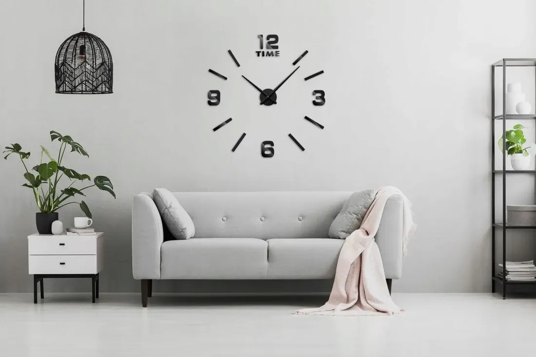 zegar-scienny-diy-bast-3d-czarny