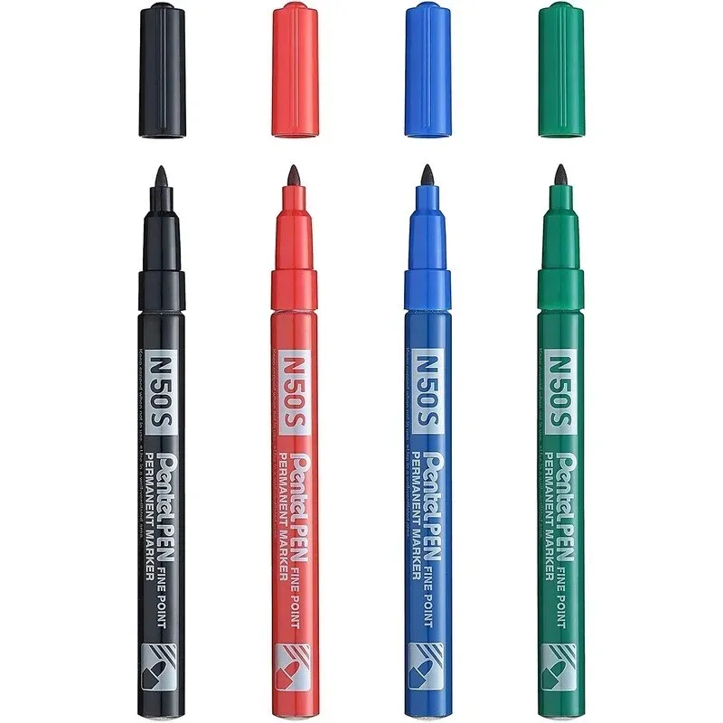 marker-permanentny-pentel-pen-n50s-czerwony-czerwony
