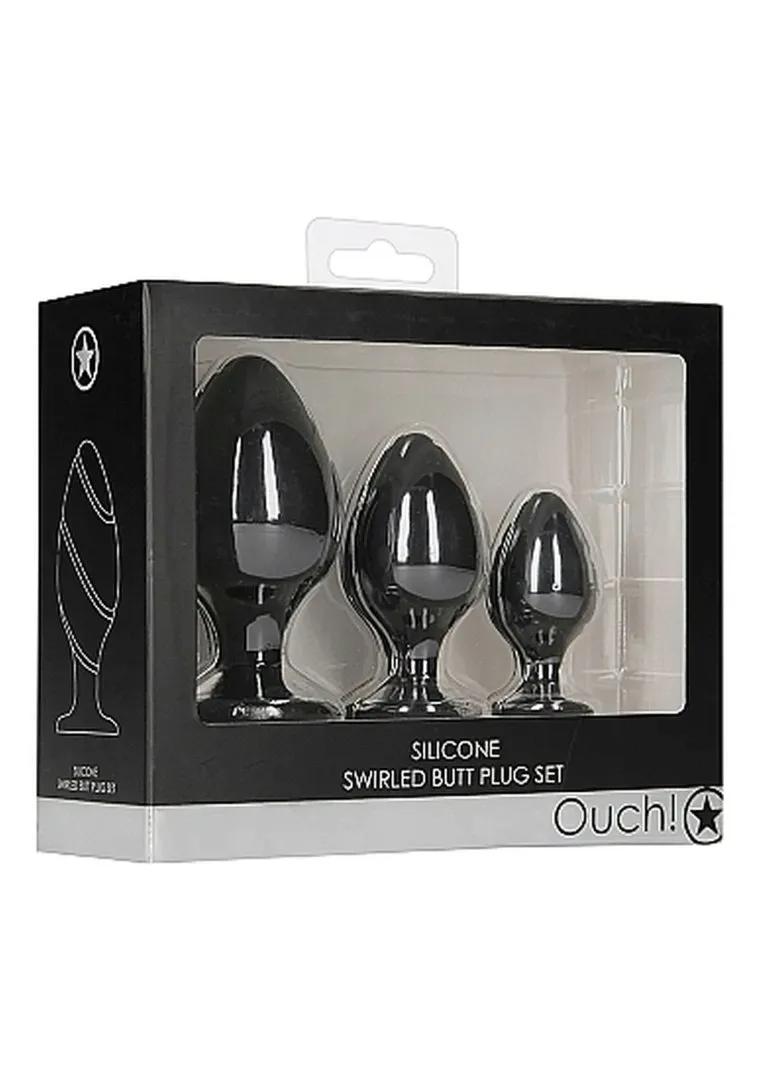 swirled-butt-plug-set-black