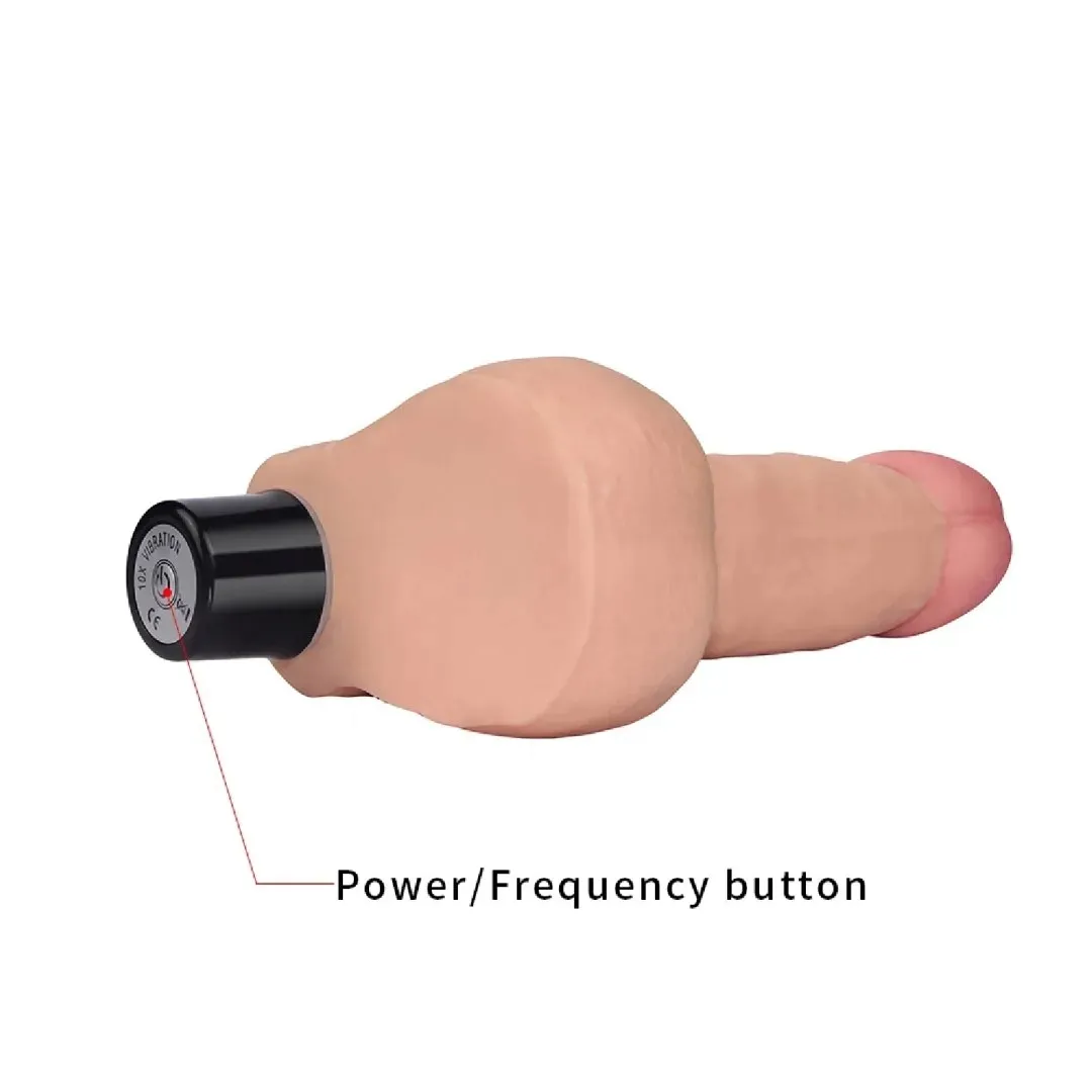 8-real-softee-vibrating-dildo