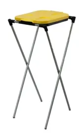 stojak-do-segregacji-odpadow-1-stanowiskowy-zolty-drewmet