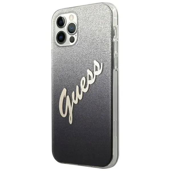 guess-glitter-gradient-script-etui-iphone-12-pro-max-czarny-stan-nowy-kolor-czarny