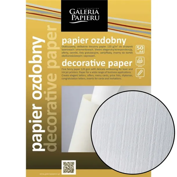 papier-ozdobny-a4-plotno-bialy-120g-50ark-206101-gramatura-120-g-m