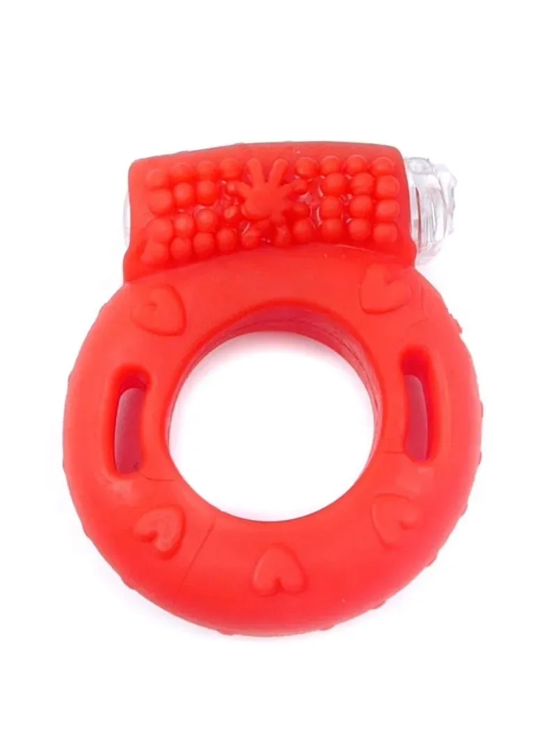 pierscien-vibrating-cockring-red