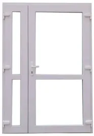 drzwi-sklepowe-pcv-szyba-szyba-zewnetrzne-125-210-od-reki-dwuskrzydlowe