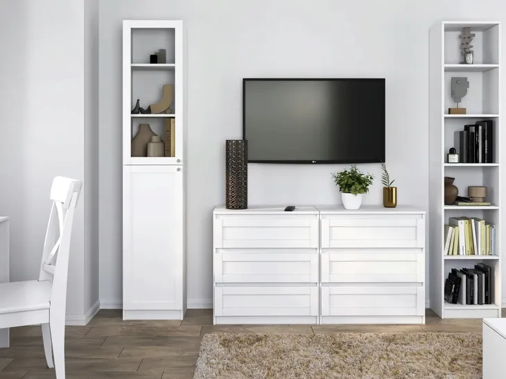 witryna-pafos-w40-sh-bialy-wysokosc-mebla-200-cm