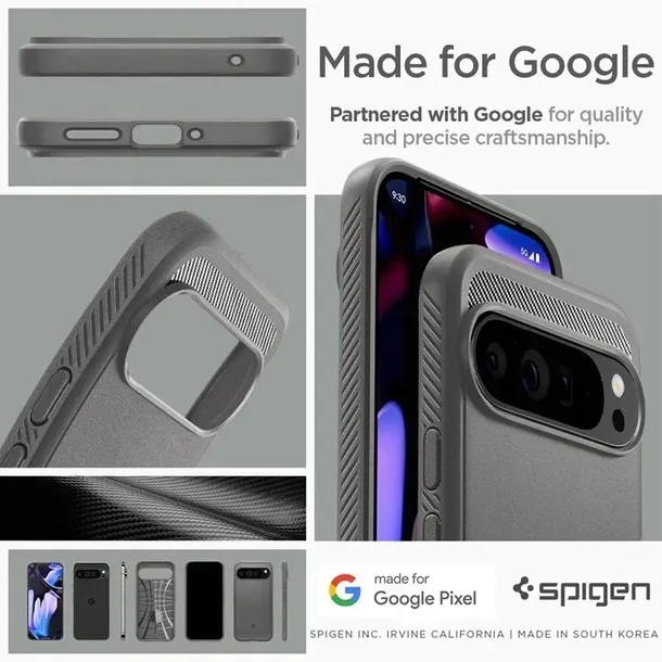 spigen-rugged-armor-etui-do-google-pixel-9-pro-xl-marble-grey-stan-nowy-material-tworzywo-sztuczne