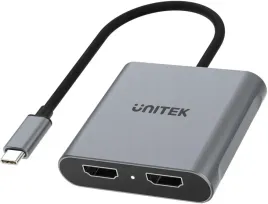 unitek-v1404b-adapter-usb-c-na-2x-hdmi-4k-mst