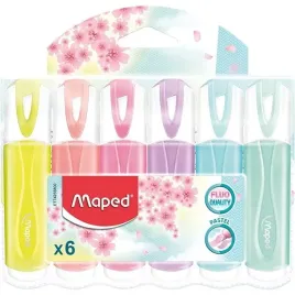 zakreslacze-maped-fluoand039peps-pastel-6-kolorow