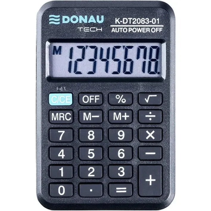kalkulator-donau-tech-k-dt2083-01-czarny