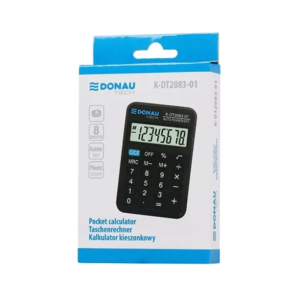 kalkulator-donau-tech-k-dt2083-01-czarny-wysokosc-produktu-8-9-cm