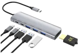 hub-6w1-usb-c-adapter-rozgaleziacz-hdmi-4k-pd-power-delivery-100w-aluminium