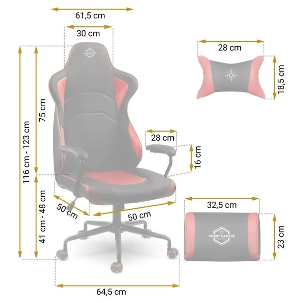fotel-gamingowy-sofotel-katarina-czerwony-2590-glebokosc-siedziska-50-cm