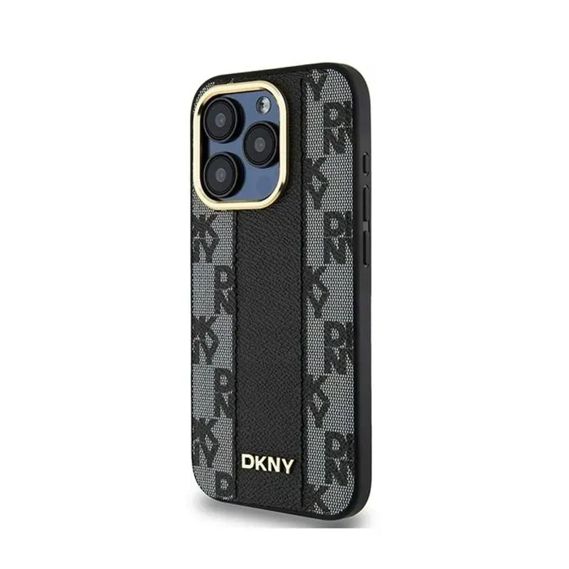 dkny-leather-checkered-mono-pattern-magsafe-etui-iphone-15-pro-max-czarn