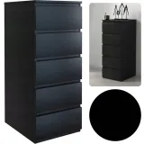 komoda-malwa-w5-czern-glebokosc-mebla-45-cm