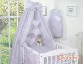 baldachim-z-tkaniny-serduszka-laczka-rozowa