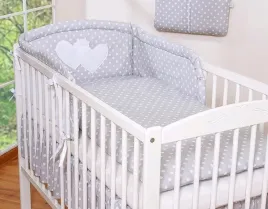 posciel-2-cz-serduszka-biale-grochy-na-szarym