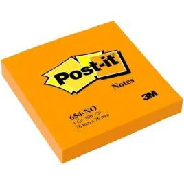 karteczki-post-it-76x76mm-654-no-jaskrawopomaranczowe-100