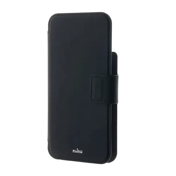 puro-folio-magsafe-case-etui-iphone-15-plus-14-plus-12-pro-max-czarn-material-skora-ekologiczna