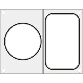 matryca-do-zgrzewarki-hendi-na-tacke-bez-podzialu