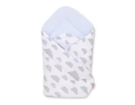 rozek-dla-niemowlat-miekki-chmurki-szare-niebies