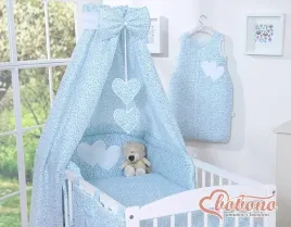 baldachim-z-tkaniny-serduszka-laczka-niebieska