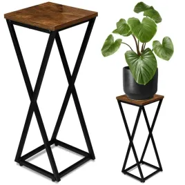 kwietnik-loftowy-konel-czarny-postarzany-dab-62-cm