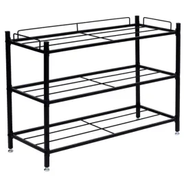 polka-na-buty-viena-3-poziomy-loft-czarna