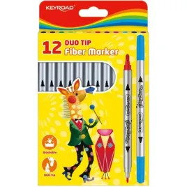 flamastry-keyroad-fiber-marker-duo-12-kolorow