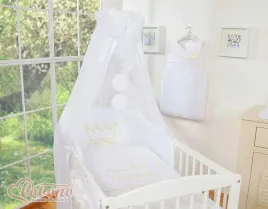 baldachim-z-tiulu-korony-biale