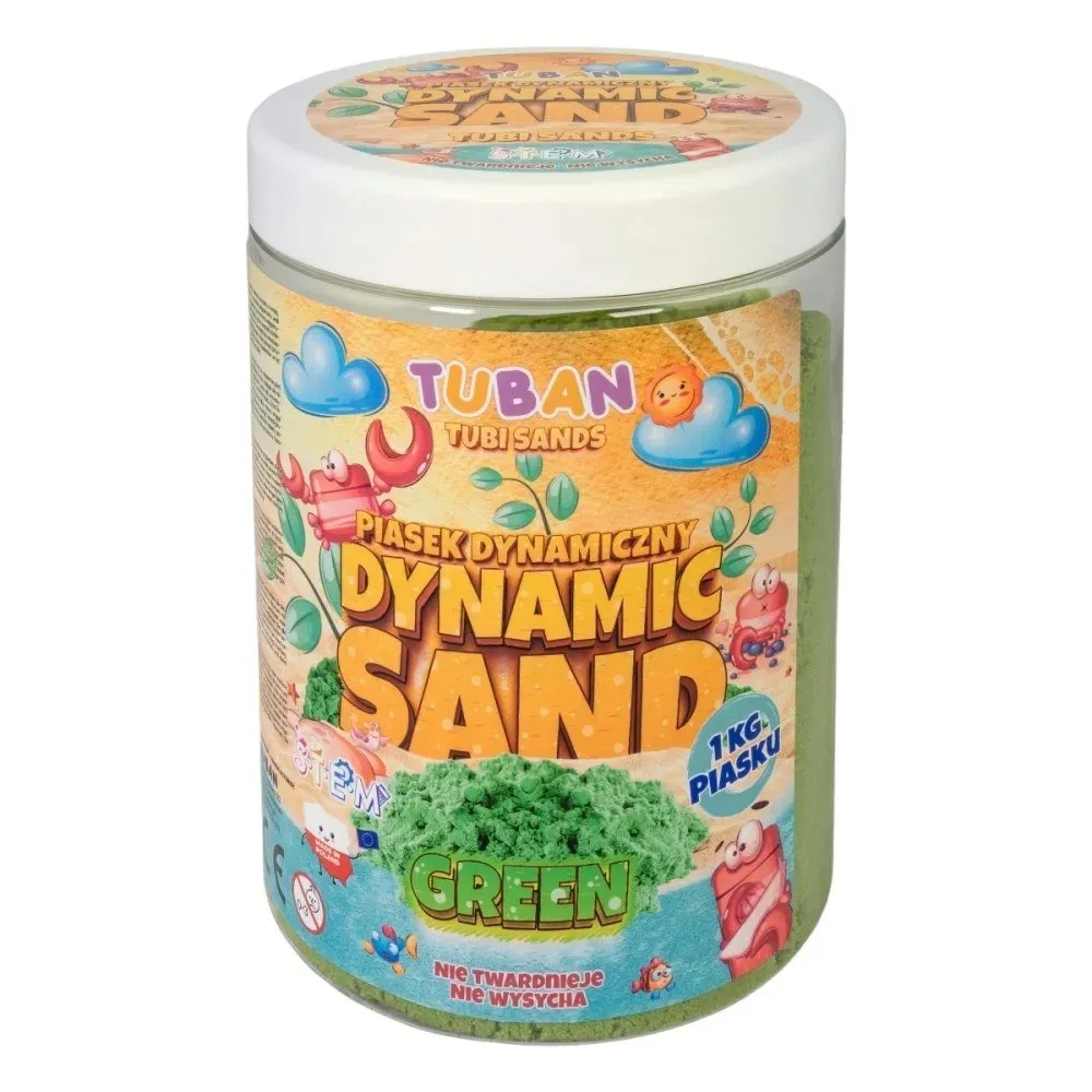 piasek-dynamiczny-1kg-zielony