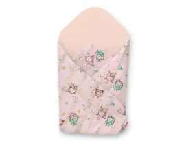 rozek-usztywniany-sowki-kremowo-mietowe-pudrowy