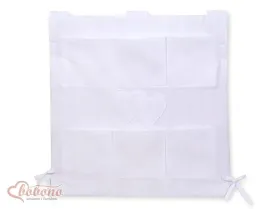 przybornik-z-kieszonkami-serduszka-biale