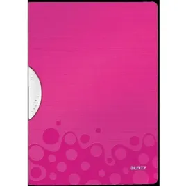 skoroszyt-z-klipsem-leitz-wow-a4-30k-rozowy