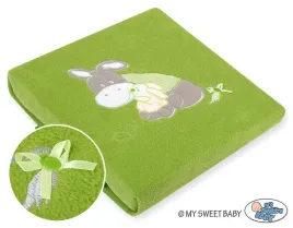 kocyk-polarowy-dla-niemowlat-osiolek-lucek-zielo