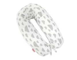 poduszka-ciazowa-longer-dla-kobiet-w-ciazy-do-spania-chmurki-szare