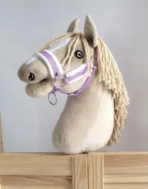 kantar-regulowany-dla-konia-hobby-horse-a3-fioletowy-z-bialym-futerkiem