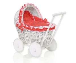 wiklinowy-wozek-dla-lalek-pchacz-bialy-z-czerwona-poscielka-i-miekka-wyscio