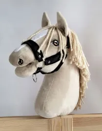 kantar-regulowany-dla-konia-hobby-horse-a3-czarny-z-czarnym-futerkiem
