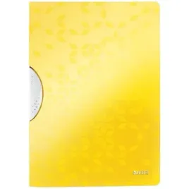 skoroszyt-z-klipsem-leitz-wow-a4-30k-zolty