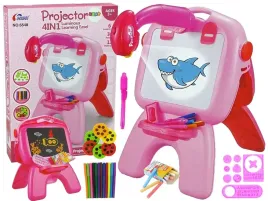 tablica-dwustronna-kredowa-pisaki-stojaca-projekto