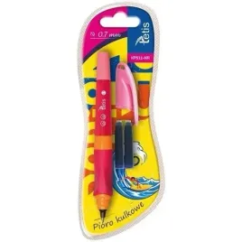 pioro-kulkowe-niebieskie-obudowa-rozowa-07mm-2