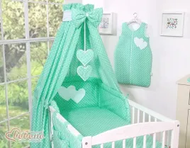 baldachim-z-tkaniny-serduszka-biale-grochy-na-mie