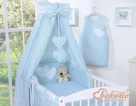baldachim-z-tkaniny-serduszka-laczka-niebieska