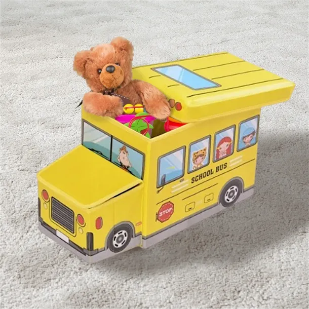 pufa-pojemnik-bus-zolty-stan-nowy-marka-gockowiak